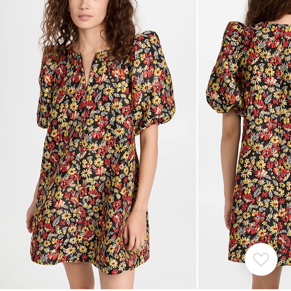 Ganni 3D Jacquard Holiday Dress | Shortened!